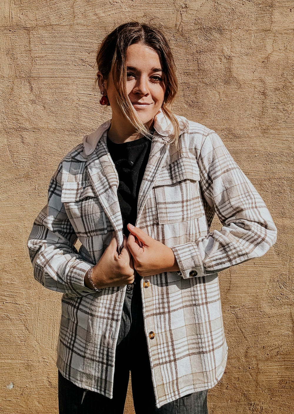 Rory Hooded Flannel